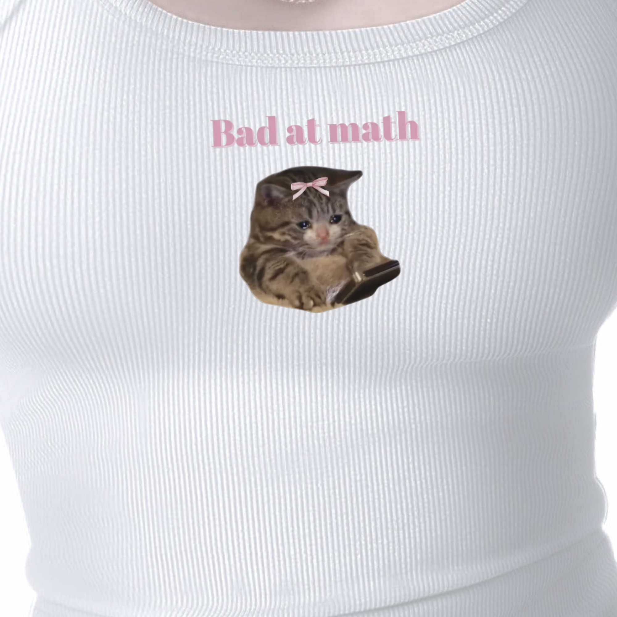 Bad at Math Tank Top