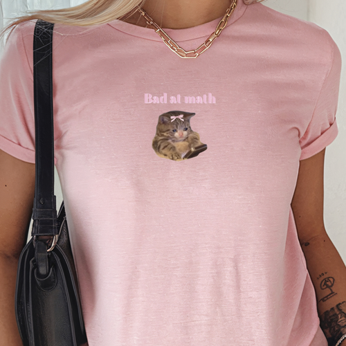 Bad at Math Tee