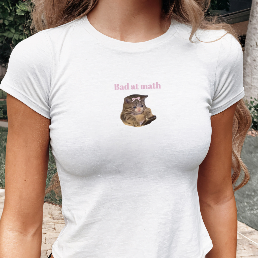 Bad at Math Tee