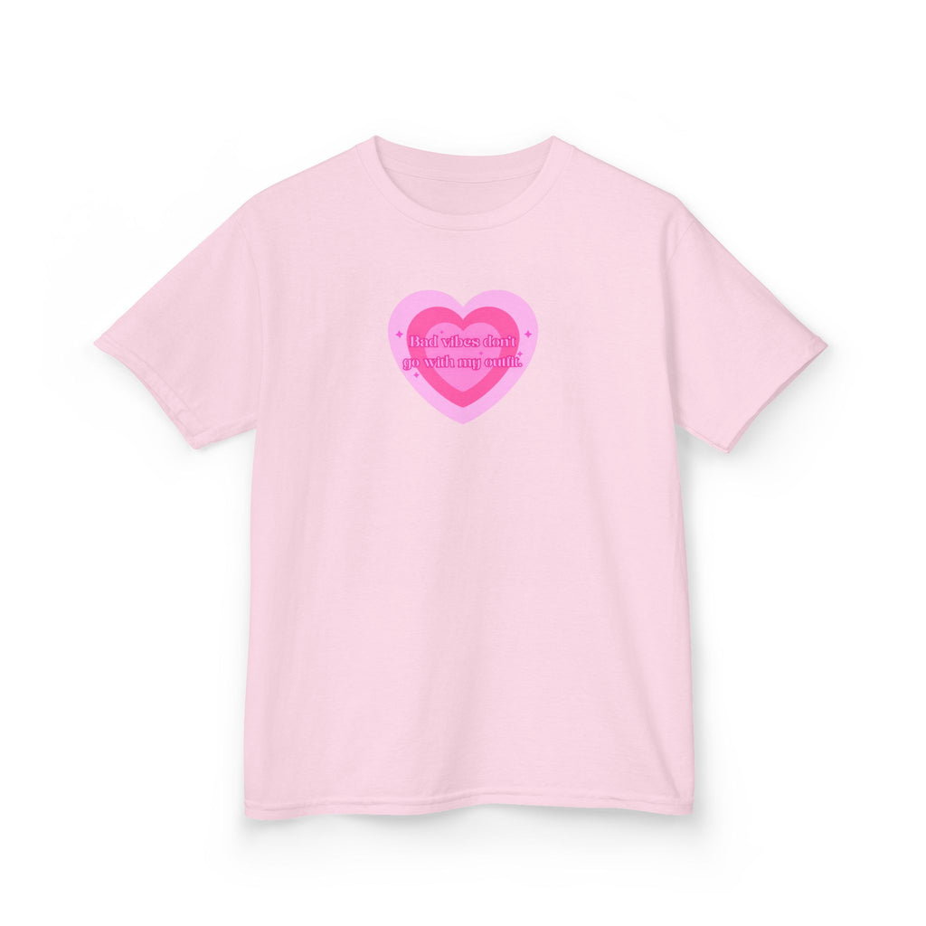 Baby Tee — Pink Heart Valentine Tee