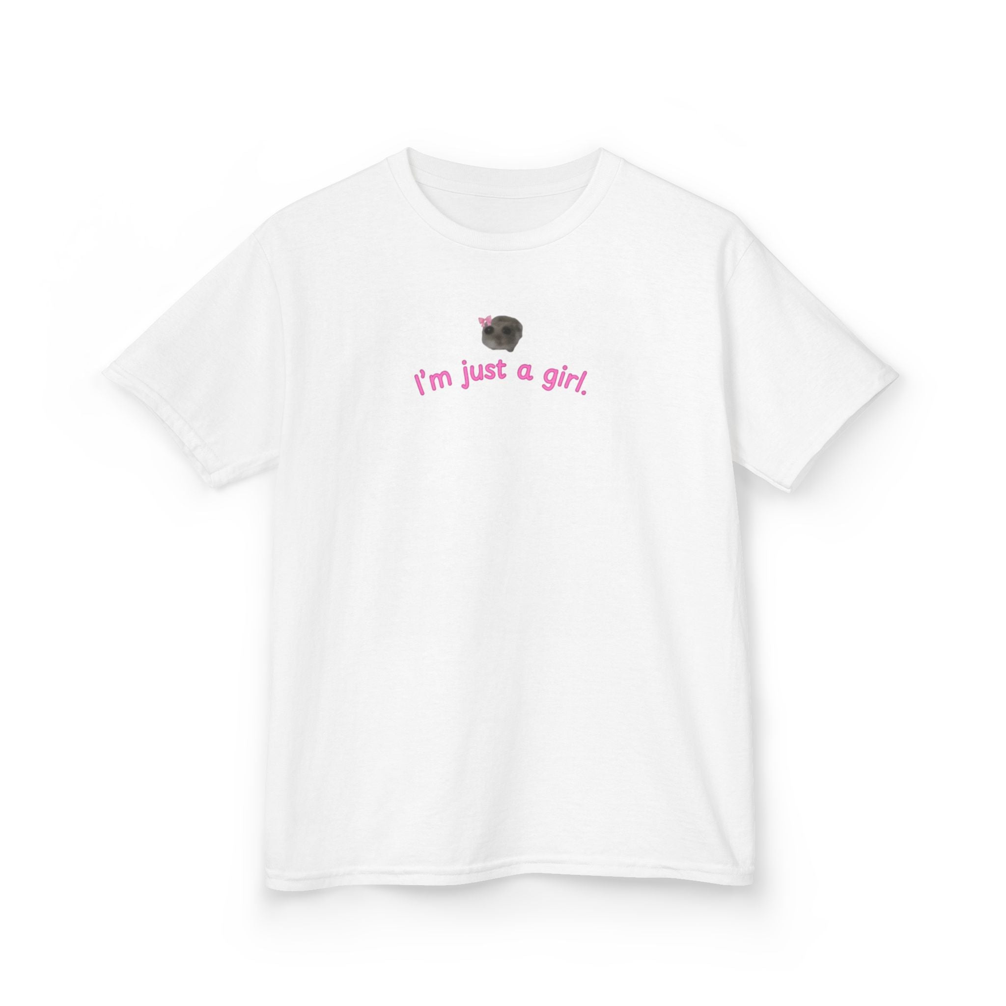 "I'm just a girl" Baby Tee